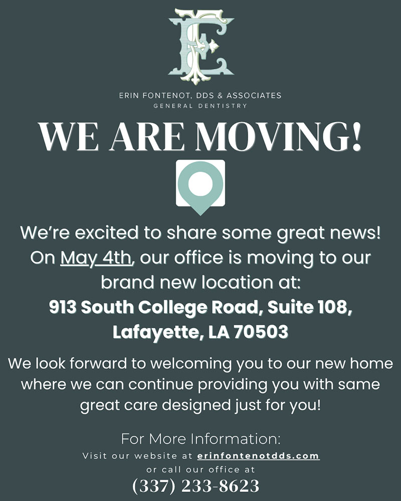 Erin A. Fontenot, DDS | Digital Impressions, Fluoride Treatment and All-on-6 reg 